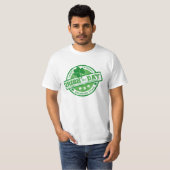 Funny St. Patrick's Irish for a Day T-shirt (Voorkant volledig)
