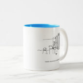 Funny St. Peter YouTube Mok (Voorkant rechts)