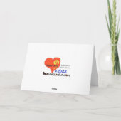 Funny St. Urho's Day Birthday Card voor 16 maart Kaart (Achterkant)