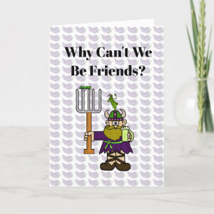 Funny St. Urho's Day Friends Card Kaart