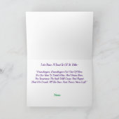 Funny St. Urho's Day Toast Wenskaart Kaart (Binnen)