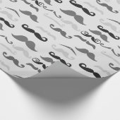 Funny Stache Cadeaupapier (Hoek)