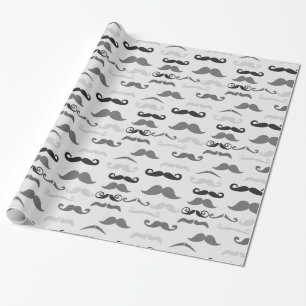 Funny Stache Cadeaupapier