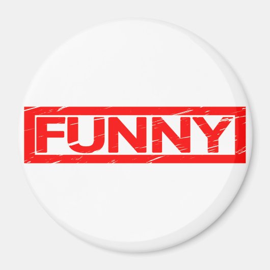 Funny Stamp Magneet (Voorkant)