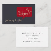 Funny stand-out visitekaartje (Voorkant / Achterkant)