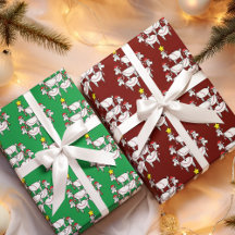 Funny Stapelde Santa Goats