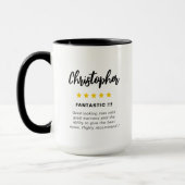 Funny Star Rating Valentijnsdag Novelty Coffee Mok (Links)