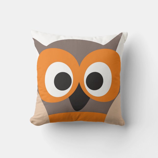 Funny staring pillow kussen (Voorkant)