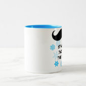 Funny Stashing Through the Snow Mok (Center)