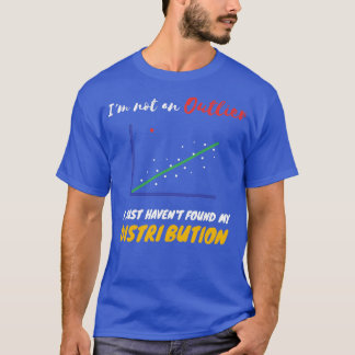 Funny Statistics Inside grapjes over Outliers en D T-shirt