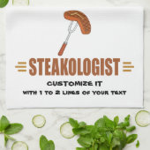 Funny Steak Theedoek (Gevouwen)