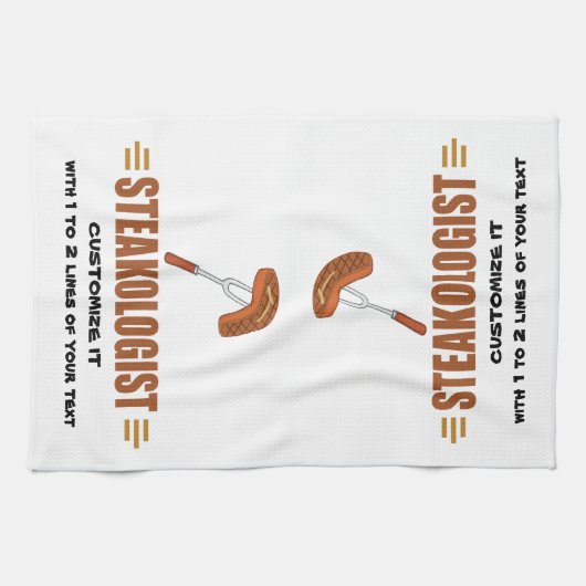 Funny Steak Theedoek (Horizontaal)