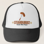 Funny Steak Trucker Pet (Voorkant)