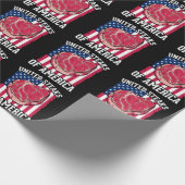 Funny Steaks Lover American Meat Butcher Humor Cadeaupapier (Hoek)