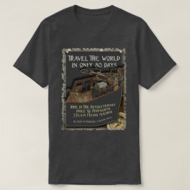 Funny Steampunk Flying Machine T-shirt