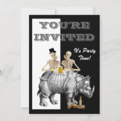 Funny Steampunk gothic Kaart (Voorkant)