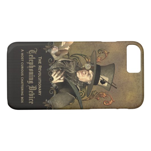 Funny Steampunk Mad Hatter Case-Mate iPhone Case (Achterkant (Horizontaal))