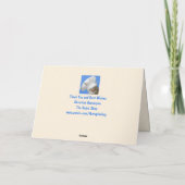 Funny Steer en Cake Birthday Kaart (Achterkant)