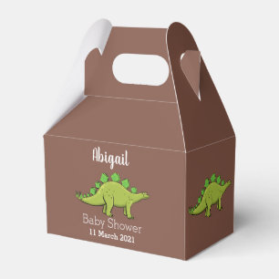 Funny stegosaurus dinosaur cartoon bedankdoosjes