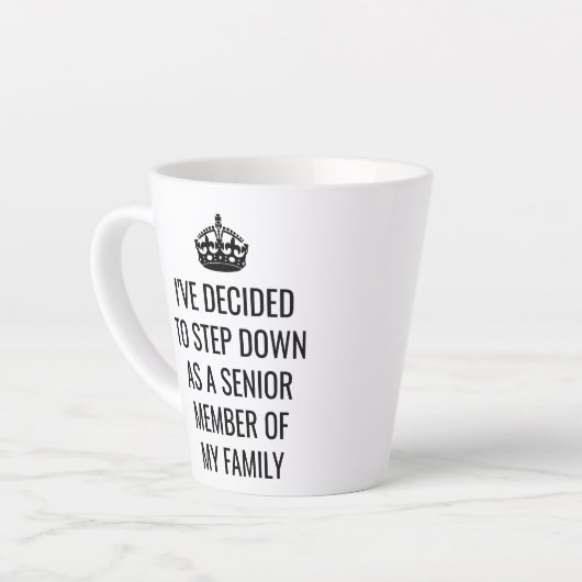 Funny Step Down as Senior Member of Family Royal Latte Mok (Linkerhoek)