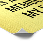 Funny Step Down as Senior Member of Family Royal Poster (Hoek)