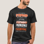 Funny Stepdad Gift Idee voor Bonus Step Dad T-shirt (Voorkant)
