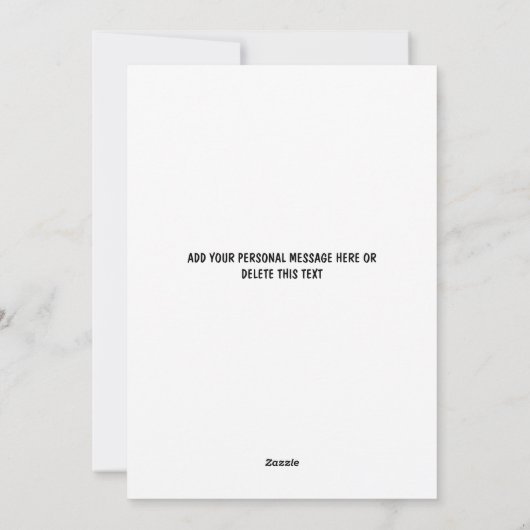 Funny Stepdad Pun vaderdag Feestdagenkaart (Achterkant)