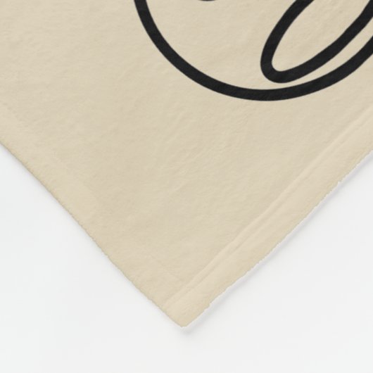 Funny Stick Man Fleece Blanket Deken (Hoek)