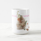 Funny Sticker – NEW CAR, SAME ME Koffiemok (Center)