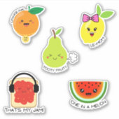 Funny sticker pun voor laptop (Voorkant)