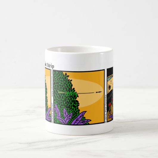 Funny Stickman Blow Darts Mok (Center)