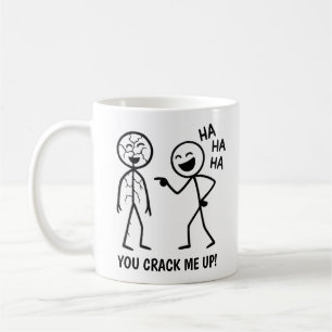 Funny Stickman Koffiemok