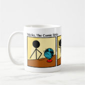 Funny Stickman Spin the Wereldbol Mok (Links)