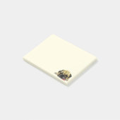 Funny Sticky Notes met Pug Dog (Schuin)