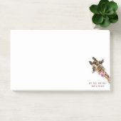 Funny Sticky Notes Speelse Giraffe - Aangepaste te (Kantoor)