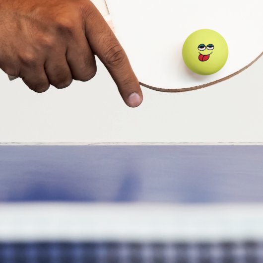 Funny Stikking Out Tounge Ping Ball (Peddel)
