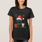 Funny Still Evil Just Being Festive About It Cat C T-shirt (Voorkant)