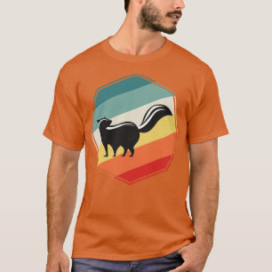 Funny Stink Fart Squirrel Animal Gift Skunk T-shirt