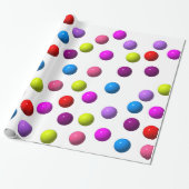Funny Stippen Cadeaupapier (Uitgerold)