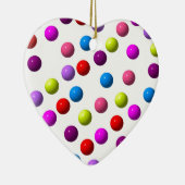 Funny Stippen Keramisch Ornament (Rechts)