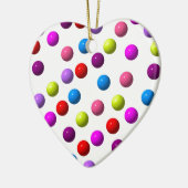 Funny Stippen Keramisch Ornament (Links)