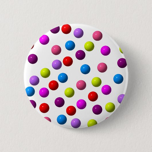 Funny Stippen Ronde Button 5,7 Cm (Voorkant)