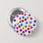 Funny Stippen Ronde Button 5,7 Cm (Voorkant /achterkant)