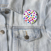 Funny Stippen Ronde Button 5,7 Cm (In situ)