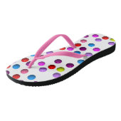 Funny Stippen Teenslippers (Schuin)