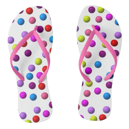 Funny Stippen Teenslippers (Voetbed)