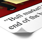 Funny Stock Market Poster (Hoek)