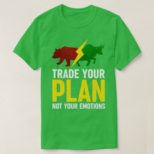 Funny Stock Trader Design 7 T-shirt (Design voorkant)