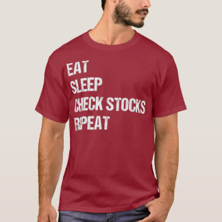 Funny Stock Trading Trade Investeren Birthday T-shirt
