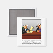 Funny Stocking Stuffer Business Humor Magnet (Voorkant / Achterkant)